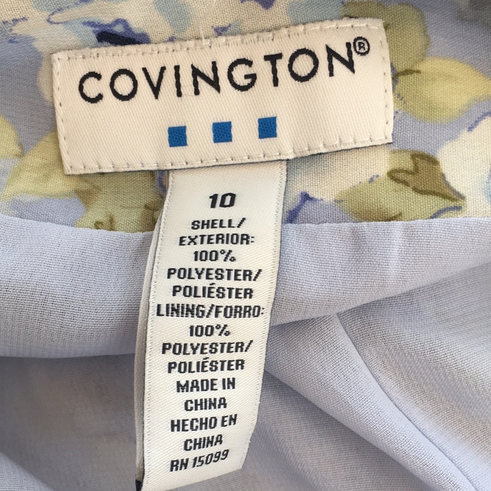 Covington ladies 10, great condition polyester washable lined - Picture 3 of 5